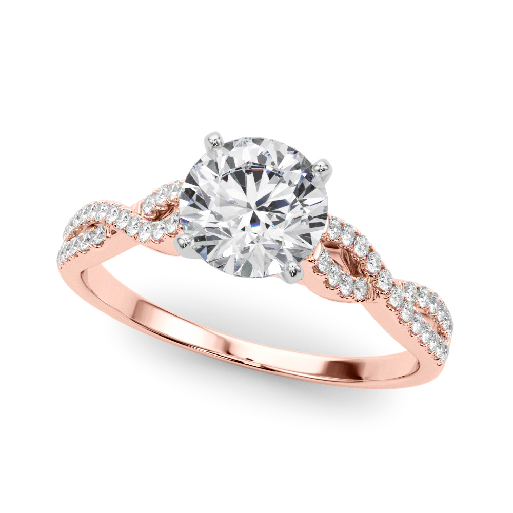 Zaim Lab-Created 4 Prong Setting Diamond Ring
