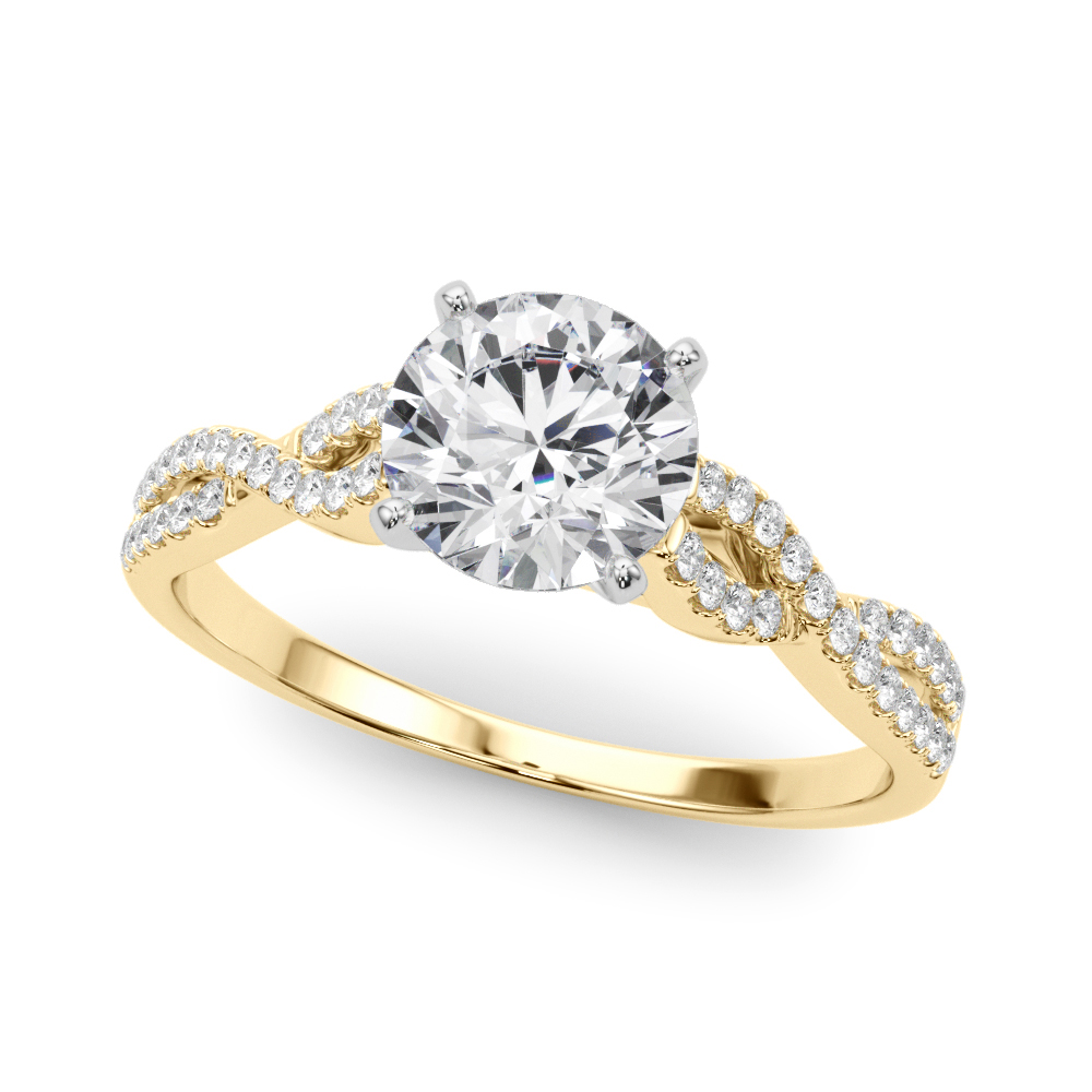 Zaim Lab-Created 4 Prong Setting Diamond Ring
