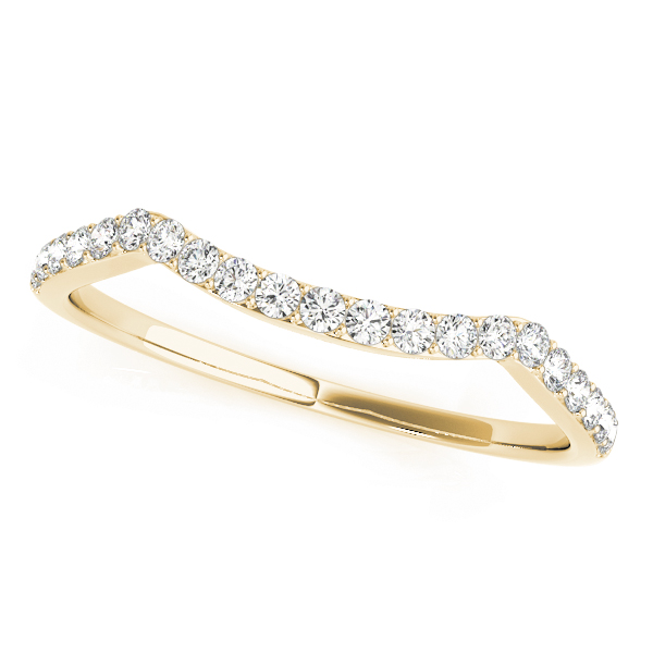 Xoco Lab-Created Diamond Pave Setting Wedding Ring