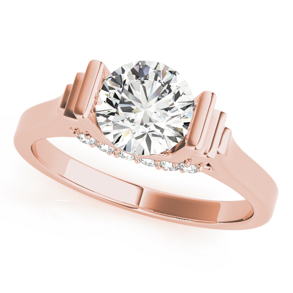Lab-Created 4 Prong Diamond Ring