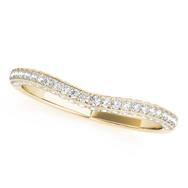 Xanthus Lab-Created Diamond Pave Setting Wedding Ring