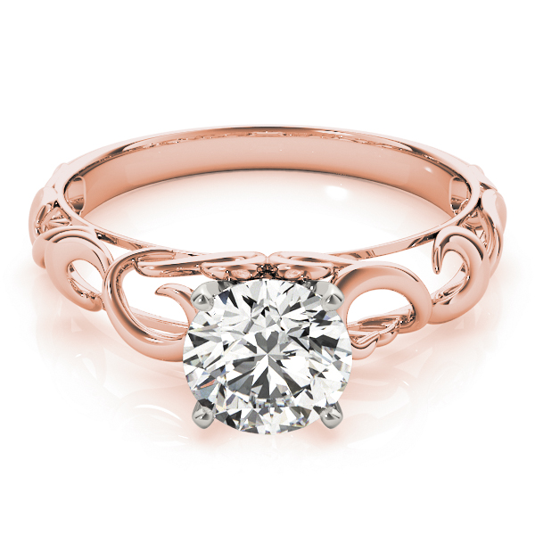 SunshineDiamonds Diamond Solitaire Diamond Rings in 9K Rose