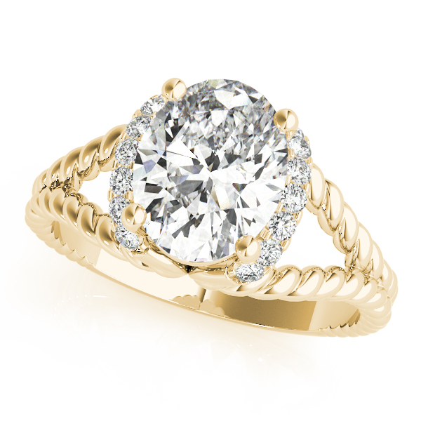 Zaynab Lab-Created 4 Prong Setting Diamond Ring