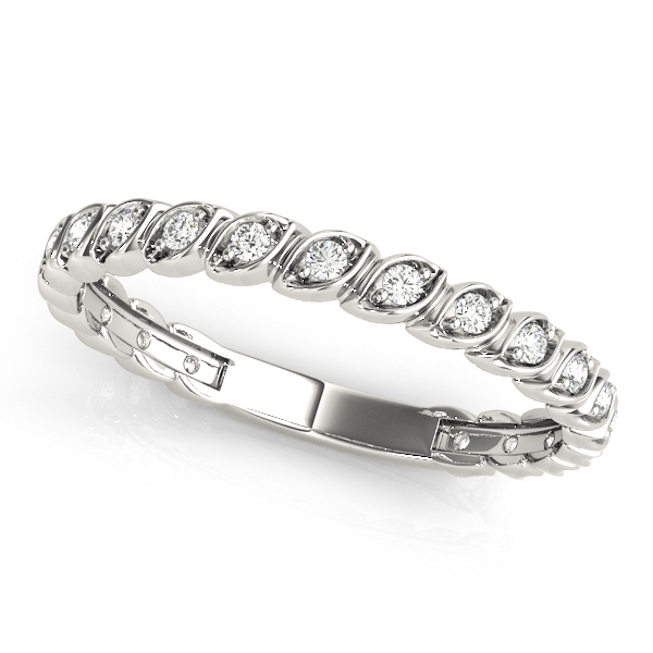 Jenslyn Lab Grown Bezel Set Diamond for Women Wedding Ring