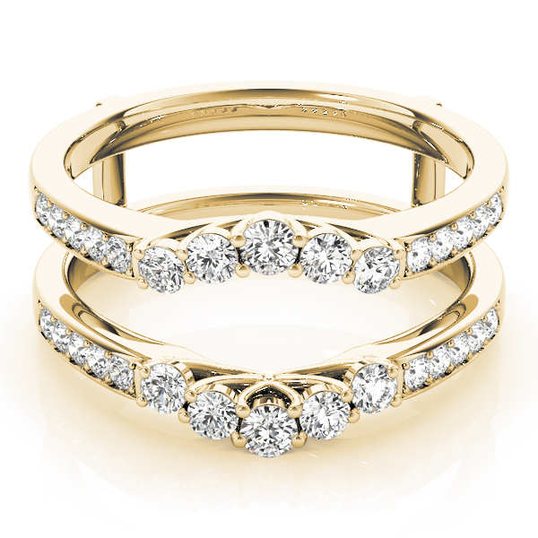 SunshineDiamonds Eternity Diamond Diamond Rings in 9K Yellow Gold and 0.60 Carat Lab Grown Diamond