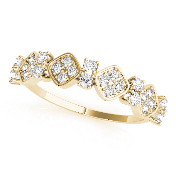 Crena Lab-Created Diamond Pave set Wedding Ring
