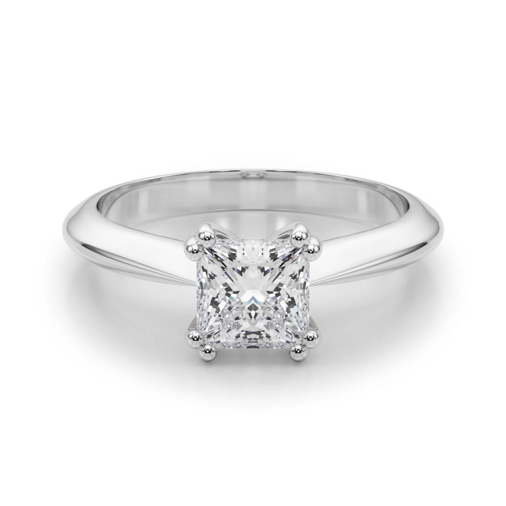 SunshineDiamonds Diamond Solitaire Diamond Rings in Platinum(950) and 0.50 Carat Lab Grown Diamond