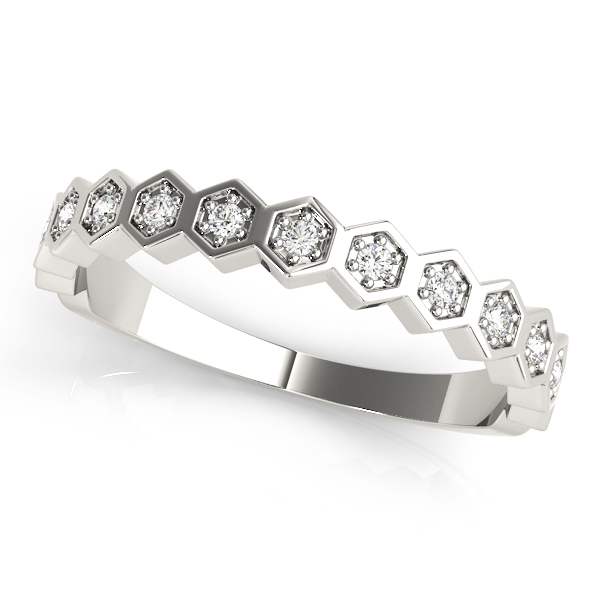 Alfreda Lab Grown Bezel Set Diamond for Women Wedding Ring
