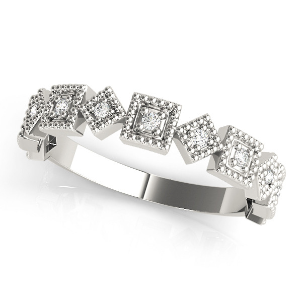 Albretta Lab Grown Pave set Diamond for Women Wedding Ring