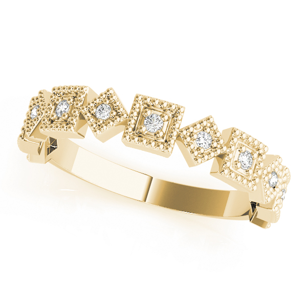 SunshineDiamonds Diamond Wedding  for Women Wedding Rings in 9K Yellow Gold and 0.15 Carat Lab Grown Diamond