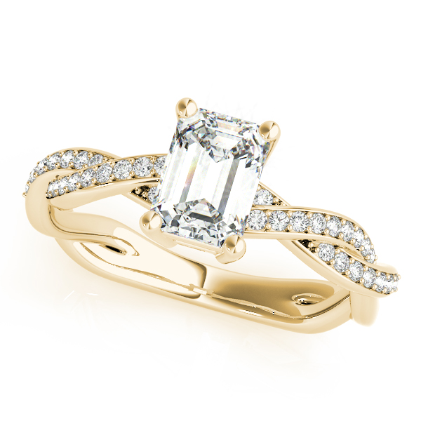 Zadiel Lab-Created 4 Prong Setting Diamond Ring