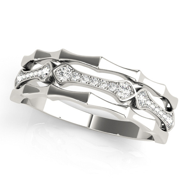 Alfredda Lab Grown Pave set Diamond for Women Wedding Ring