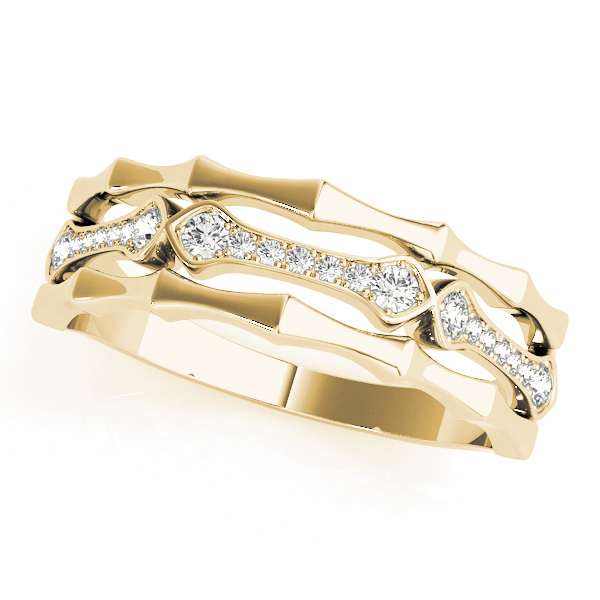 SunshineDiamonds Diamond Wedding  for Women Wedding Rings in 9K Yellow Gold and 0.15 Carat Lab Grown Diamond