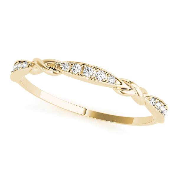SunshineDiamonds Women's Wedding Wedding Rings in 9K Yellow Gold and 0.10 Carat Lab Grown Diamond