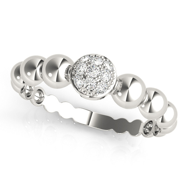 Albreta Lab Grown Pave set Diamond for Women Wedding Ring