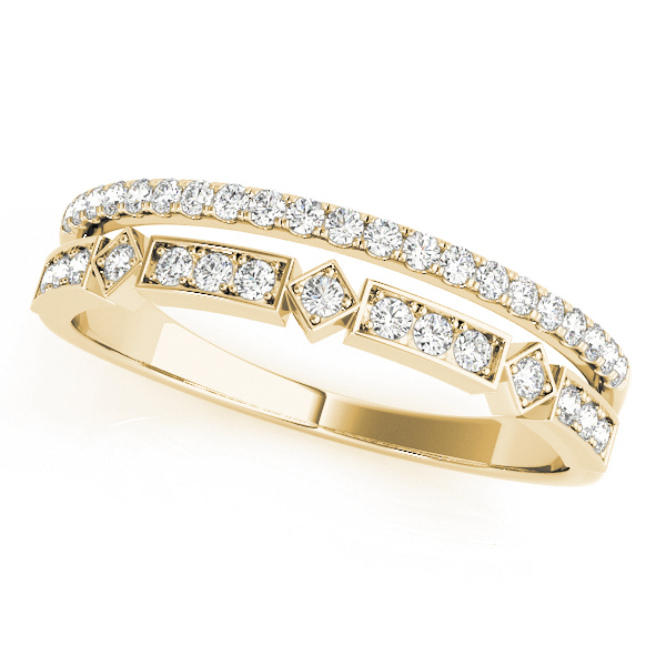 SunshineDiamonds Women's Wedding Wedding Rings in 9K Yellow Gold and 0.25 Carat Lab Grown Diamond