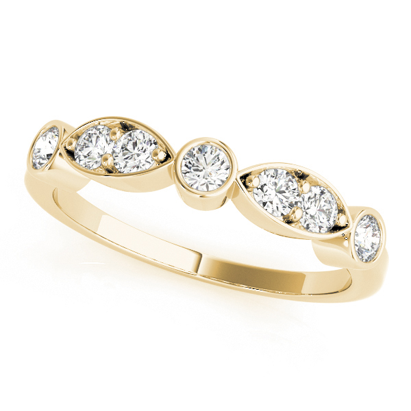 Earlinus Lab Grown Diamond Yellow Bezel Set Gold For Womens Wedding Ring