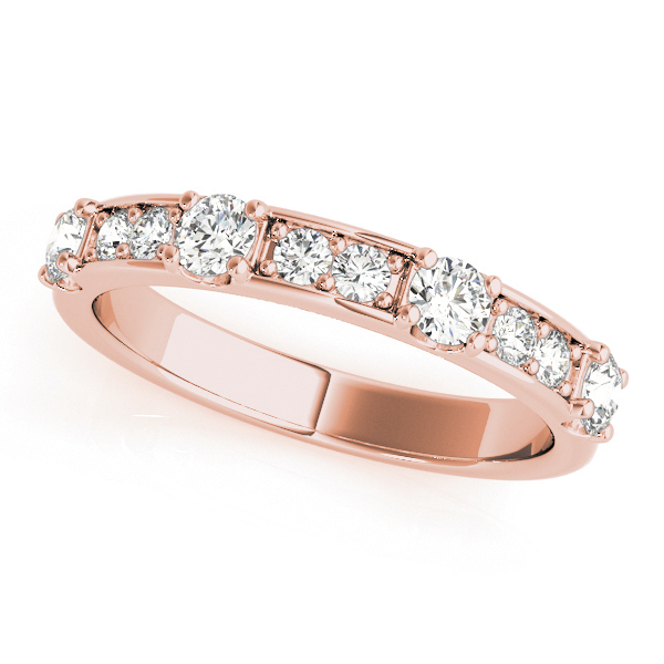 SunshineDiamonds Diamond Wedding  for Women Wedding Rings in 9K Rose Gold and 0.75 Carat Lab Grown Diamond