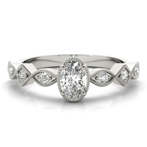 serlin Natural 4 Prong Diamond Ring