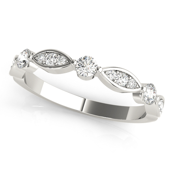 Avelina Natural Diamond Shared prong set  Wedding Ring