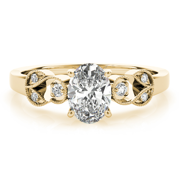 Lab-Created 4 Prong Diamond Ring