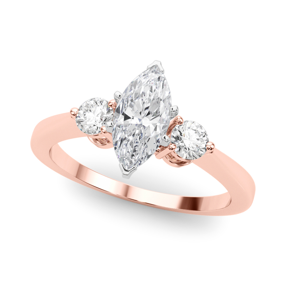 Yara Natural 4 Prong Set Diamond Ring