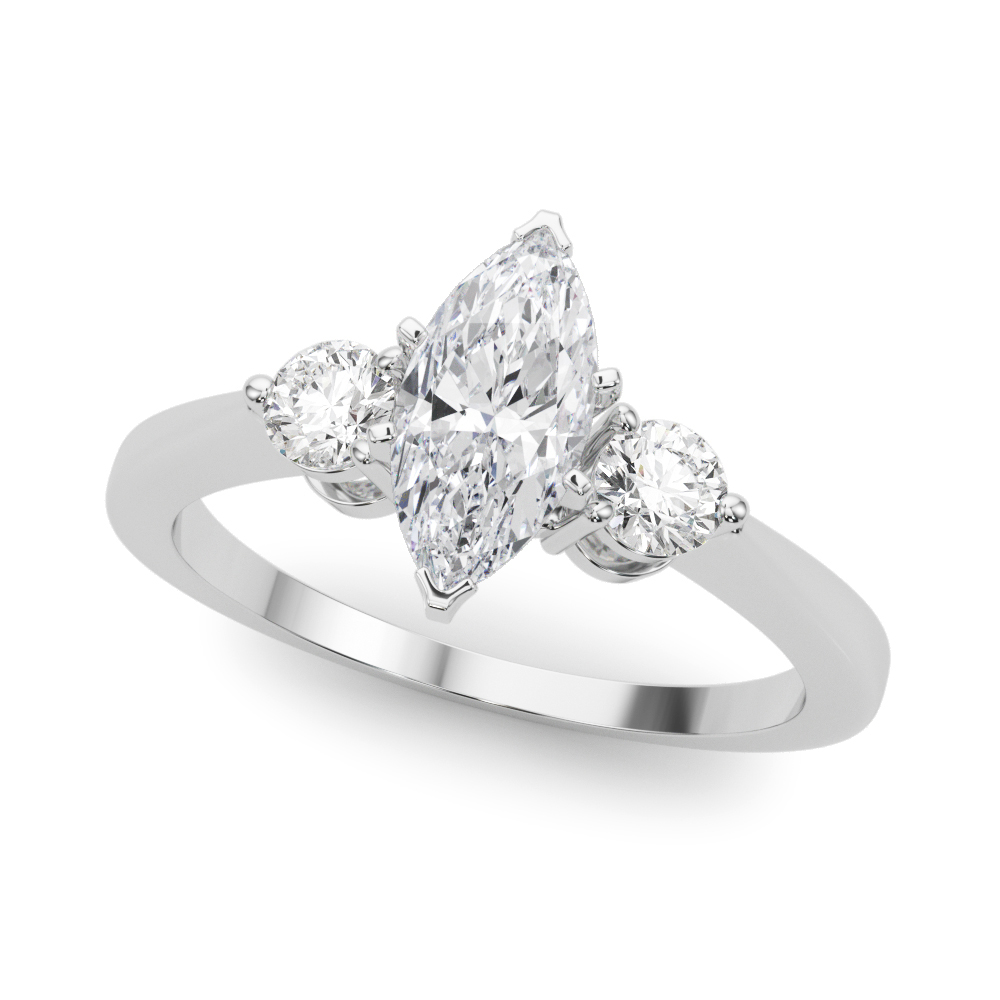 Yara Natural 4 Prong Set Diamond Ring