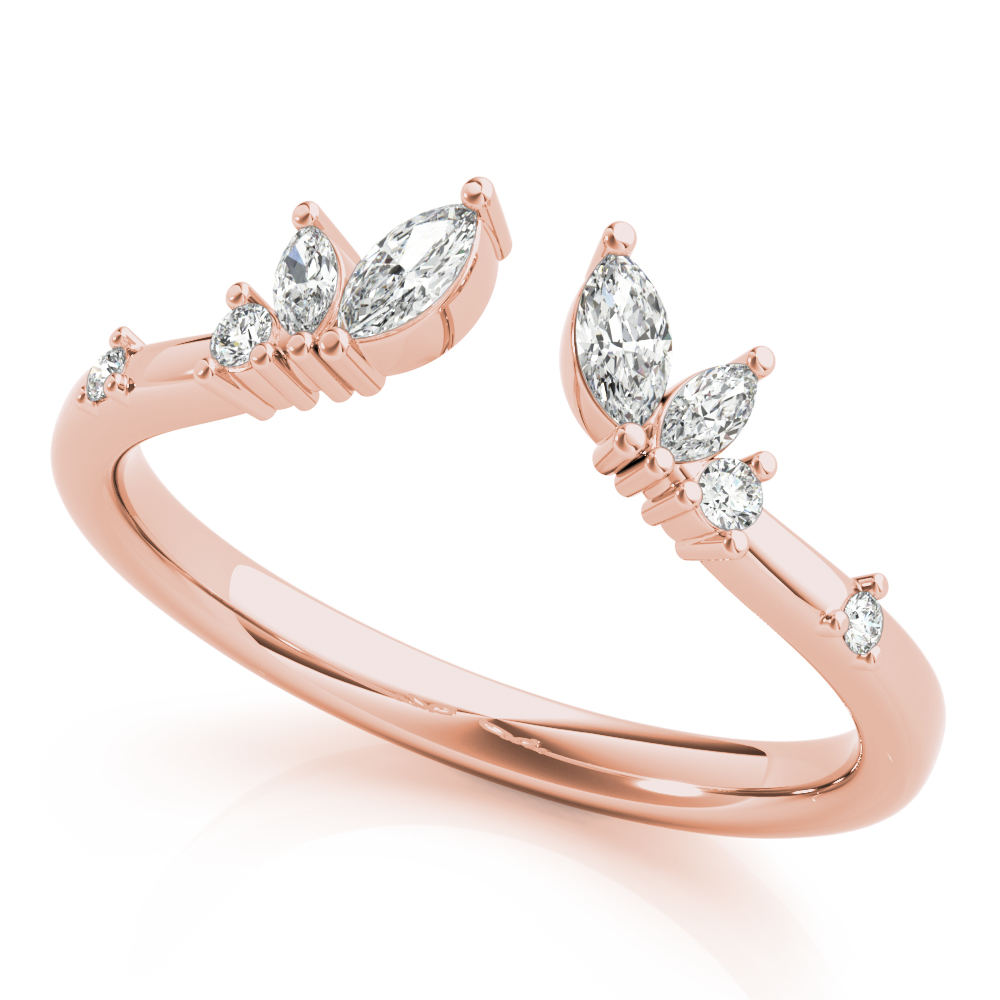 Xylina Lab-Created Diamond Prong Setting Wedding Ring