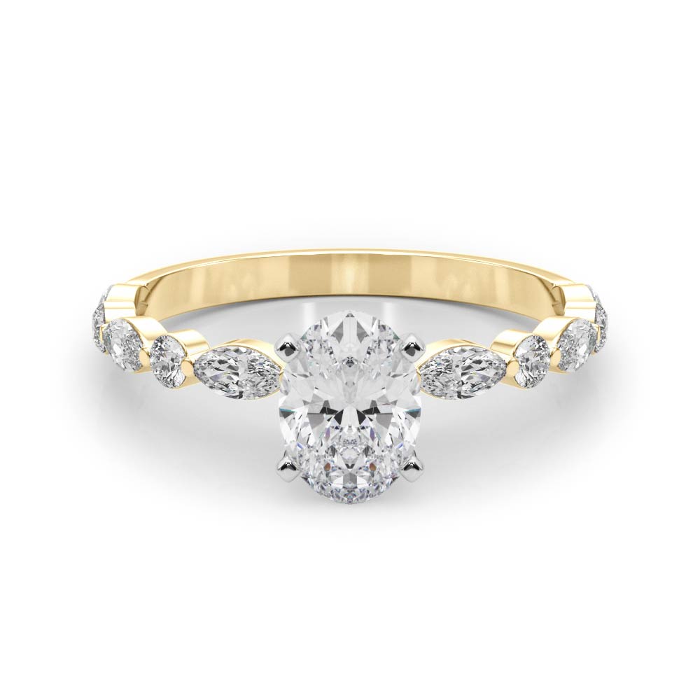 Serin Natural 4 Prong Diamond Ring