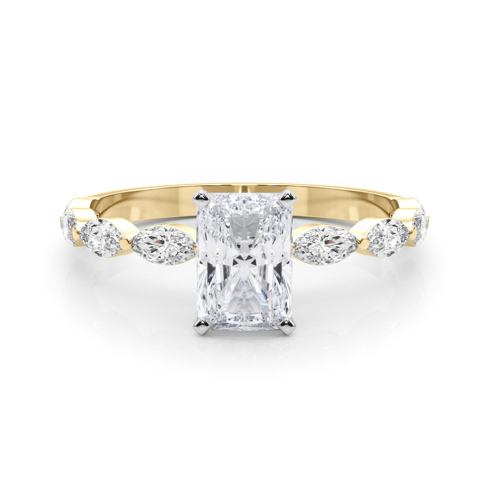 Serin Natural 4 Prong Diamond Ring