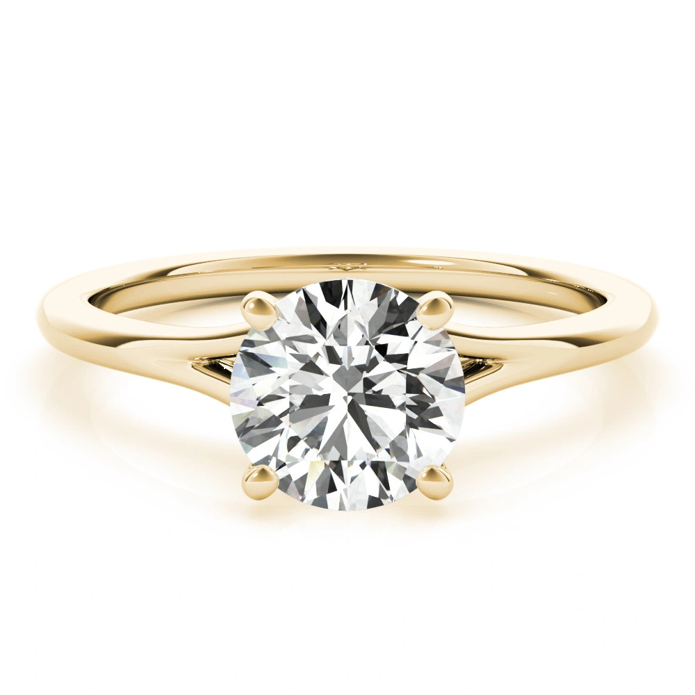 Melodie 4 Prong Classic Solitaire Engagement Ring | Sunshine Diamonds