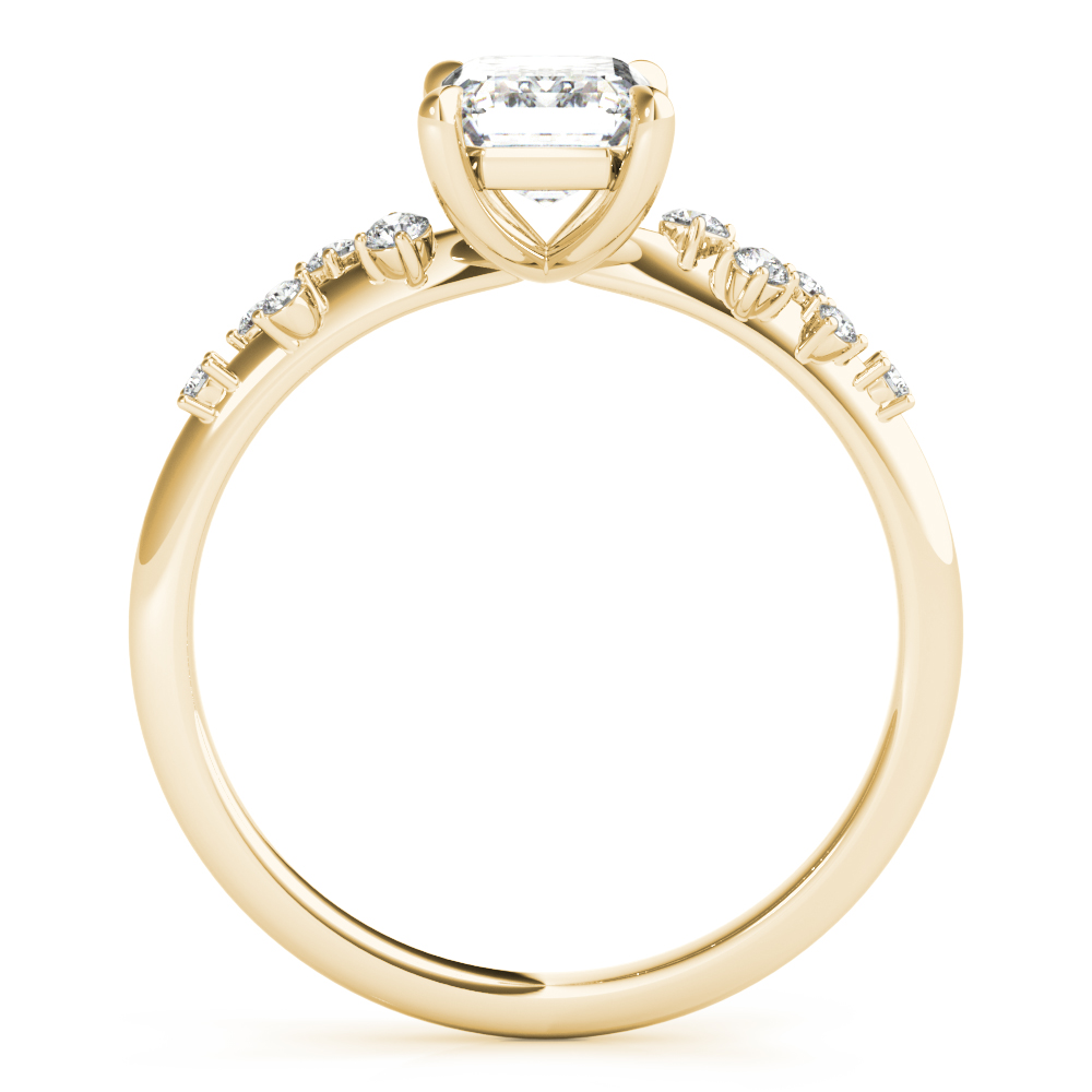 Pricilia Natural 4 Prong Diamond Ring