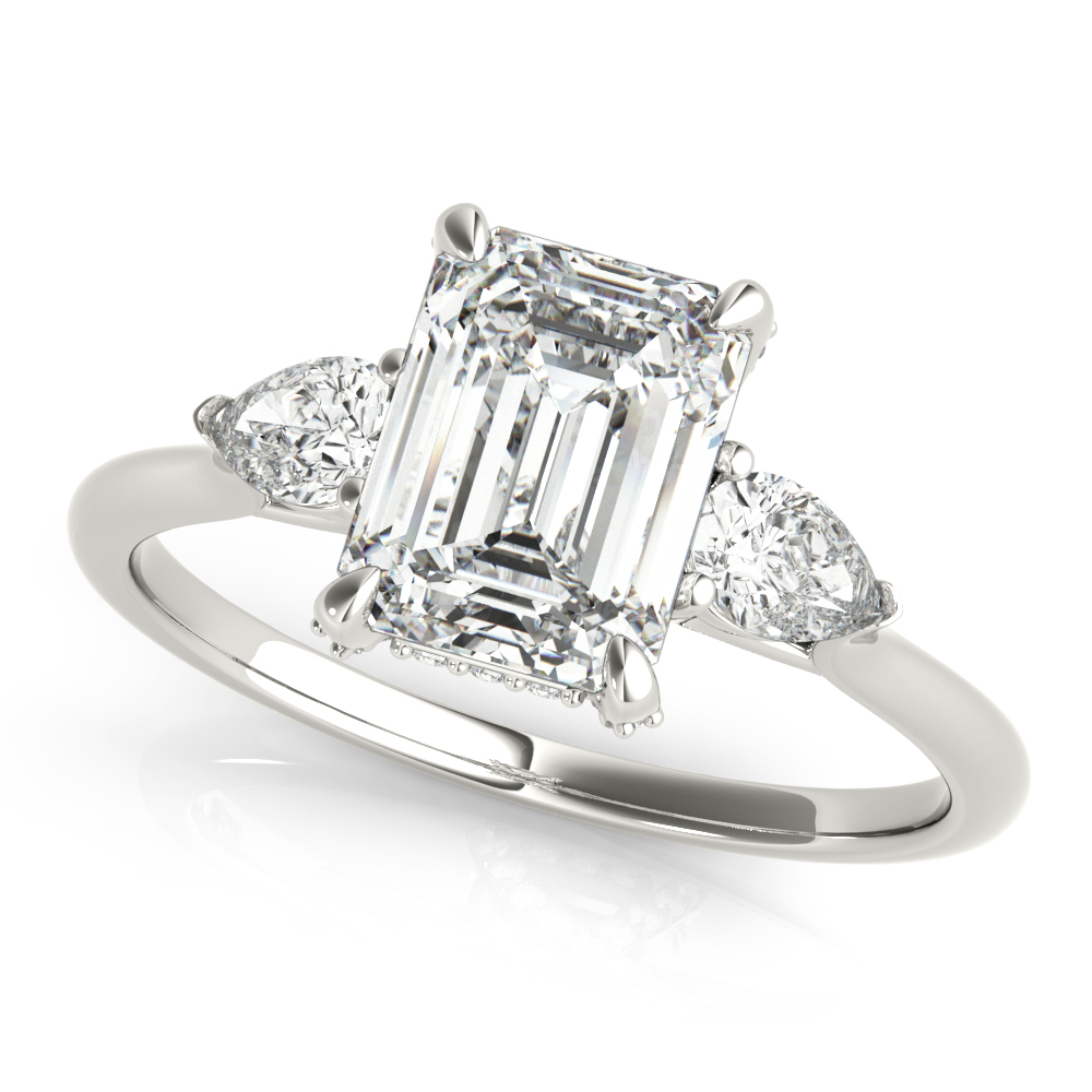 Yakira Lab-Created 4 Prong Set Diamond Ring