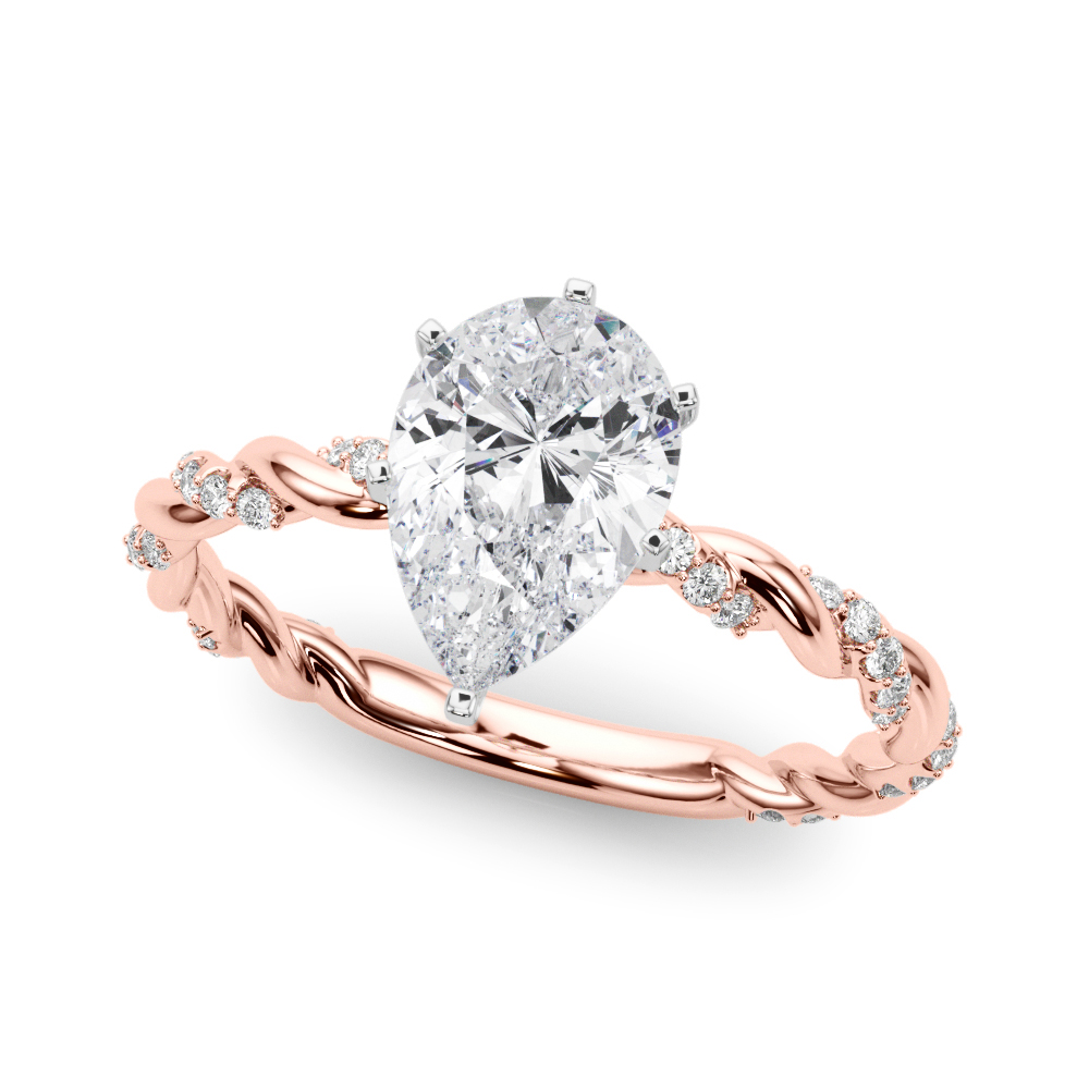 Zaniya Lab-Created 6 Prong Setting Diamond Ring