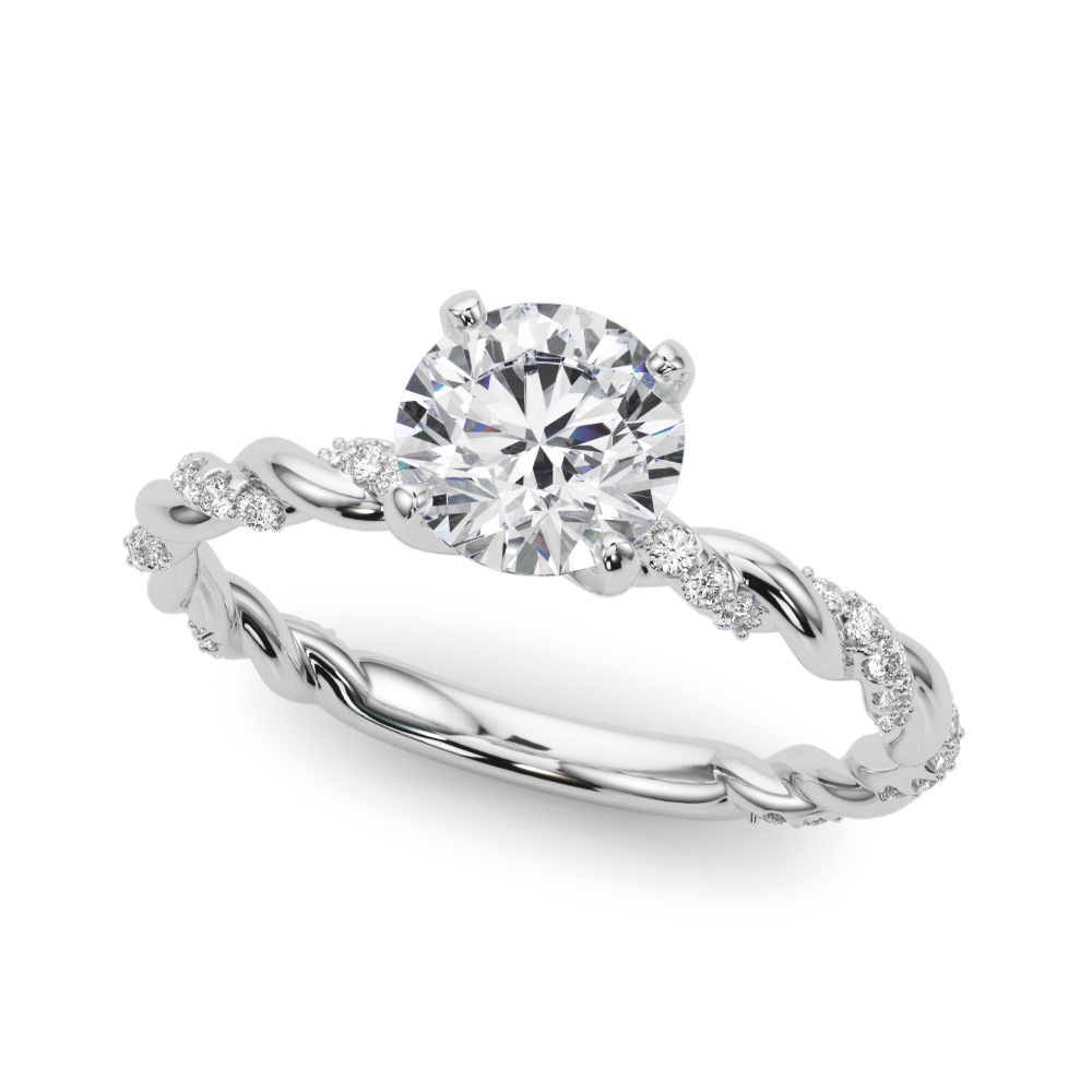 Zabdiel Lab-Created 4 Prong Setting Diamond Ring