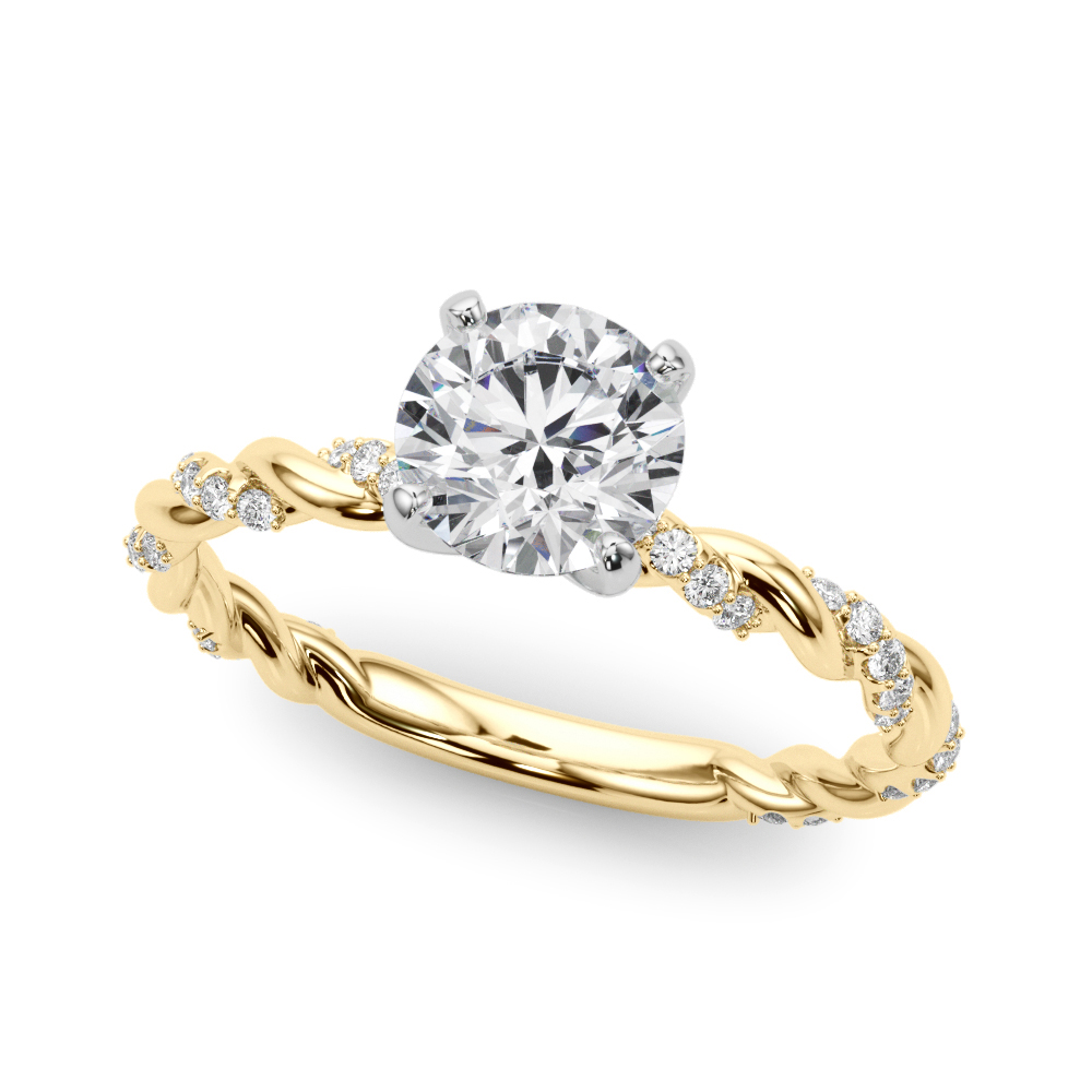 Zabdiel Lab-Created 4 Prong Setting Diamond Ring