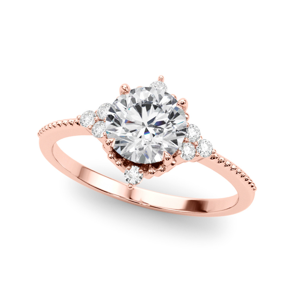 Lizzie Natural  Diamond Ring