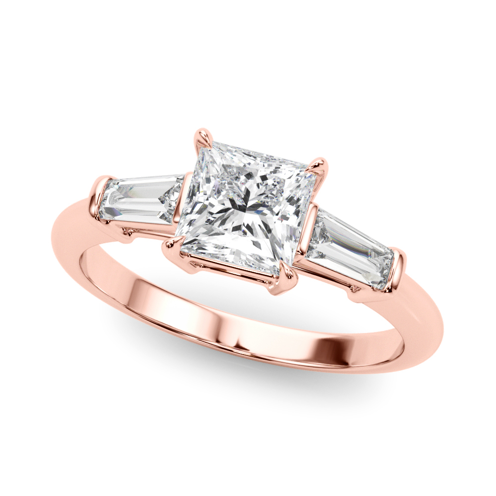 Yemaya Lab-Created 4 Prong Set Diamond Ring