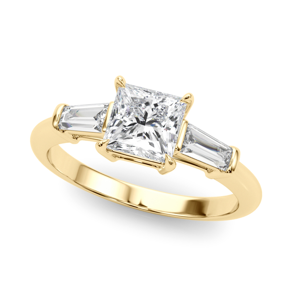 Yemaya Lab-Created 4 Prong Set Diamond Ring
