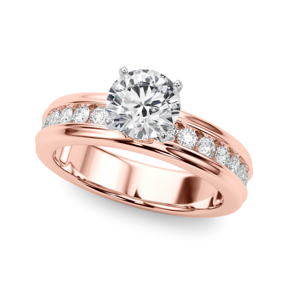 Zaila Lab-Created 4 Prong Setting Diamond Ring
