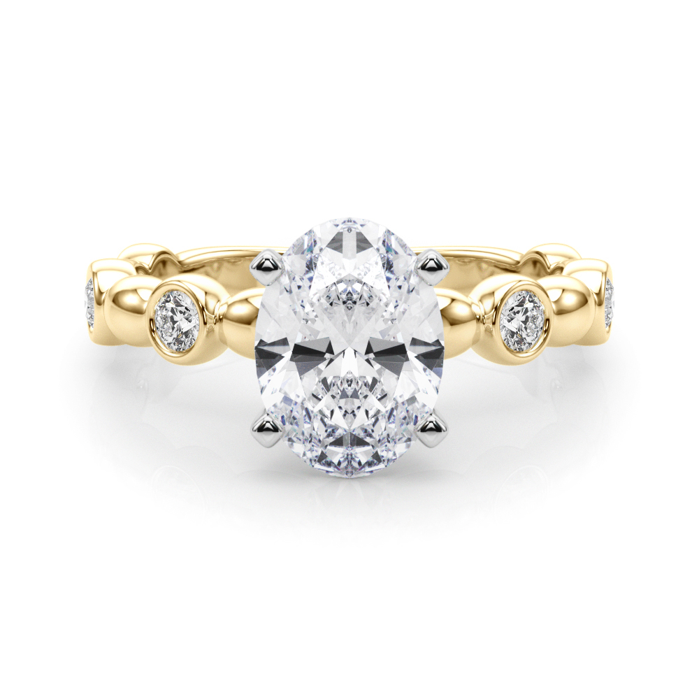 Esther Natural 4 Prong Diamond Ring