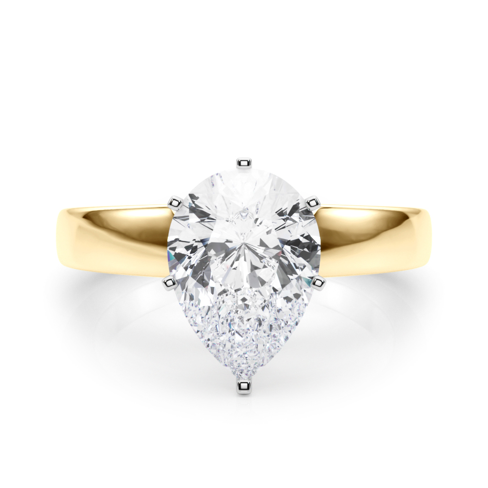 SunshineDiamonds Diamond Solitaire Diamond Rings in 9K - 179