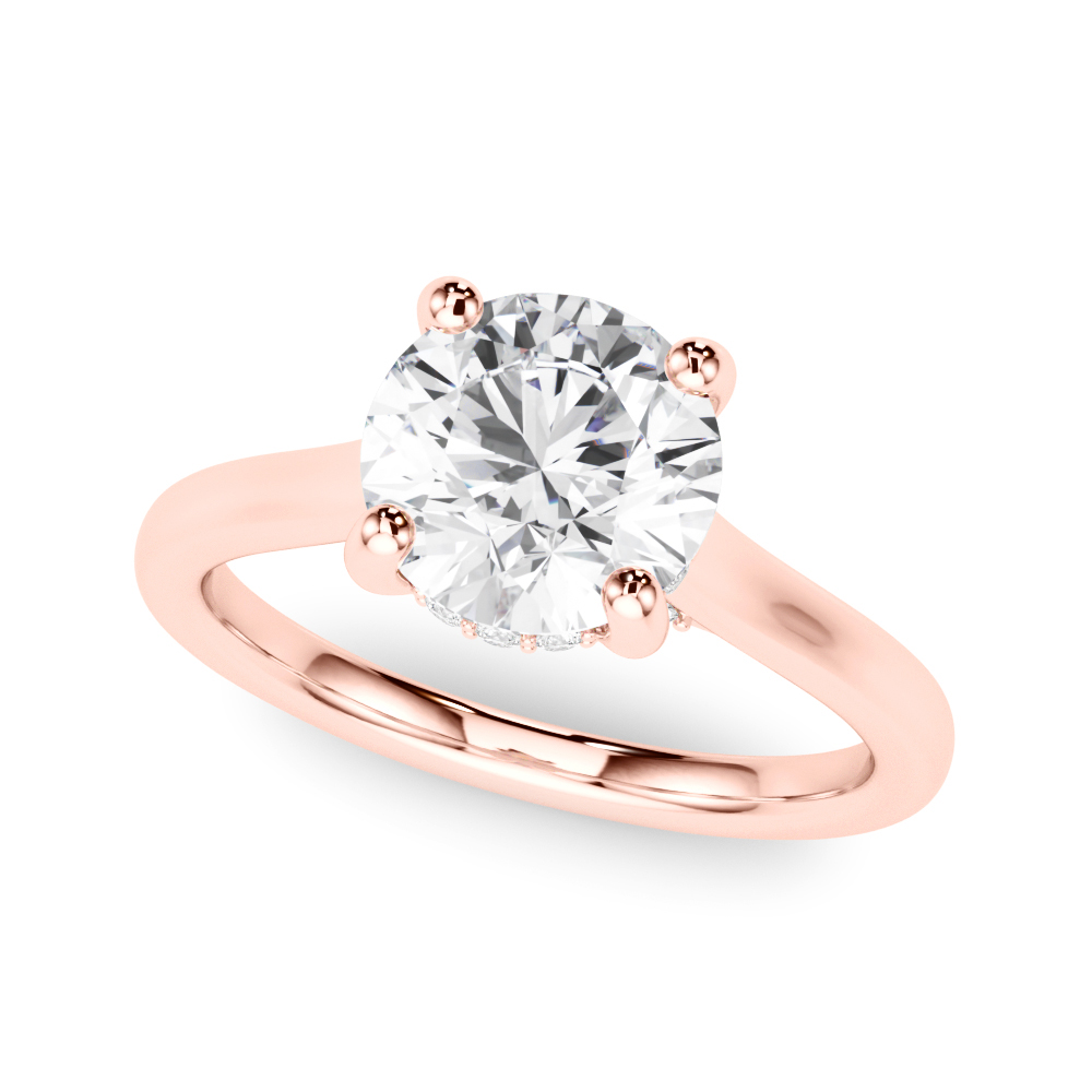 Yashira Lab-Created 4 Prong Set Diamond Ring