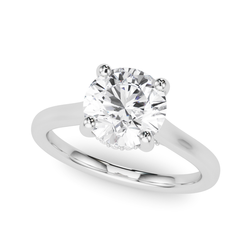 Yashira Lab-Created 4 Prong Set Diamond Ring