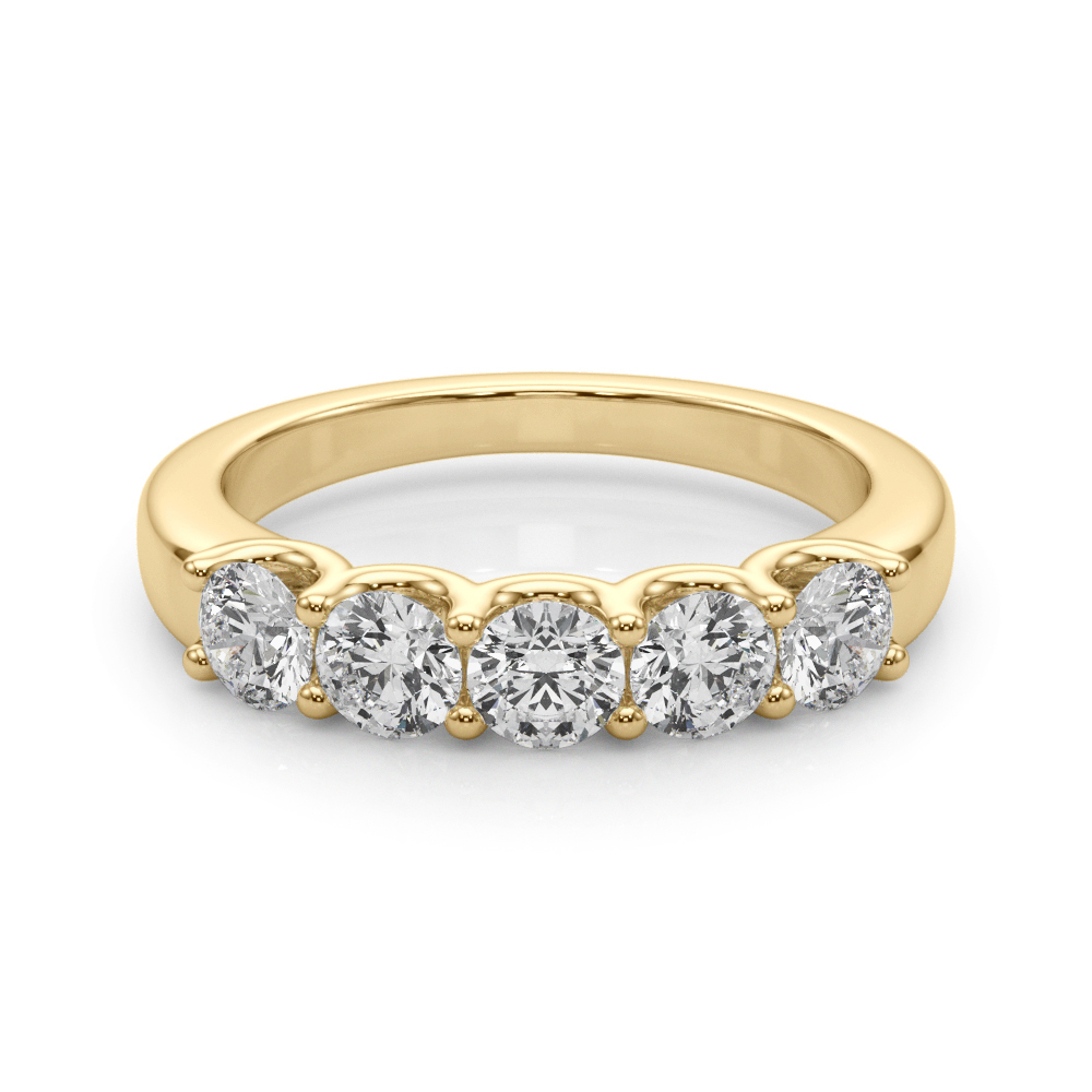 Melana Natural Shared Prong Set Diamond Ring