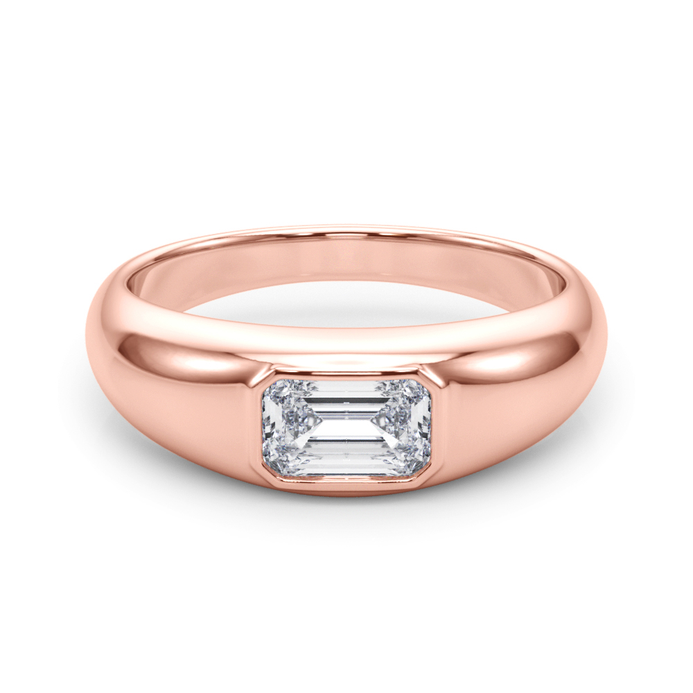 SunshineDiamonds Diamond Solitaire Diamond Rings in 9K Rose - 99