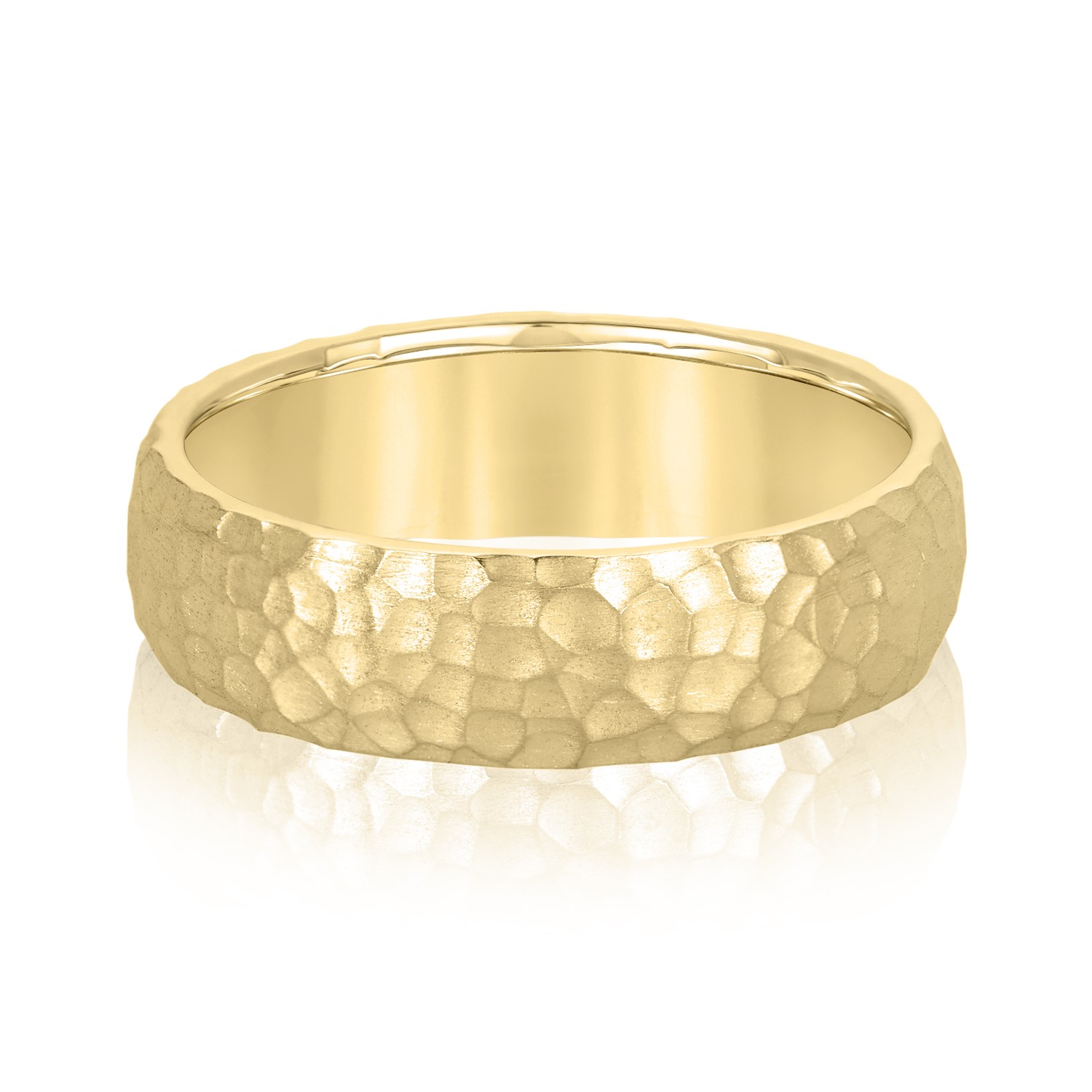 Zilpa Yellow Gold Women's Wedding Diamond Ring