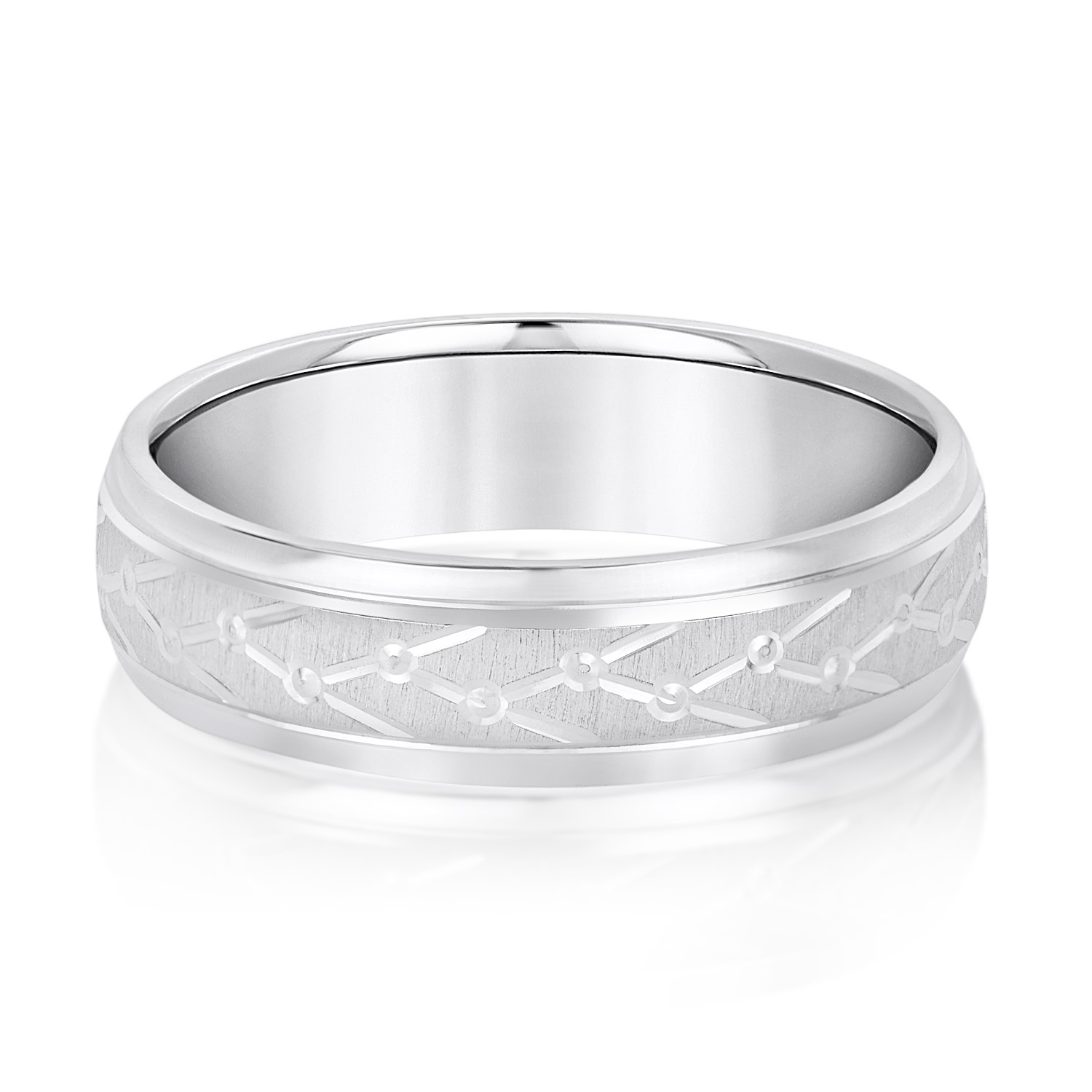 Jonnit White Gold Women's Wedding Ring