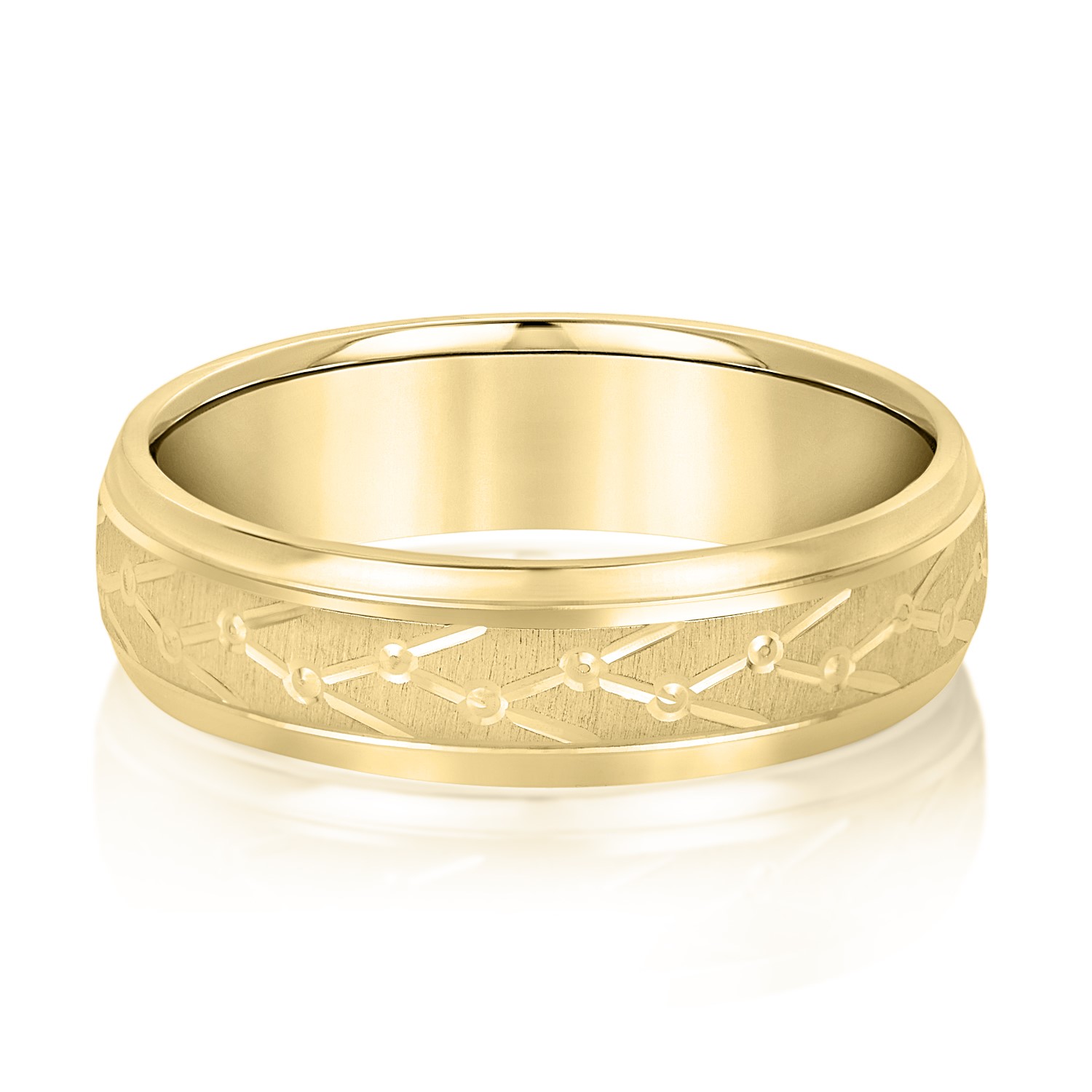 Jonnit Yellow Gold Women's Wedding Ring