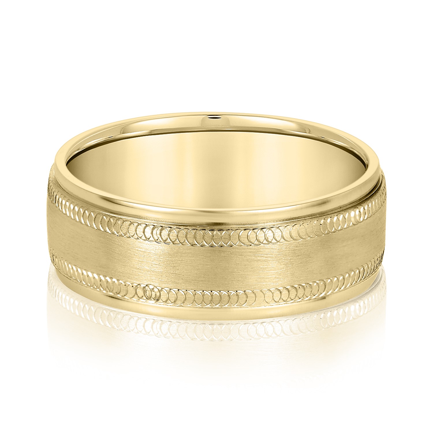 SunshineDiamonds Women's Wedding Wedding Rings in 9K Yellow Gold